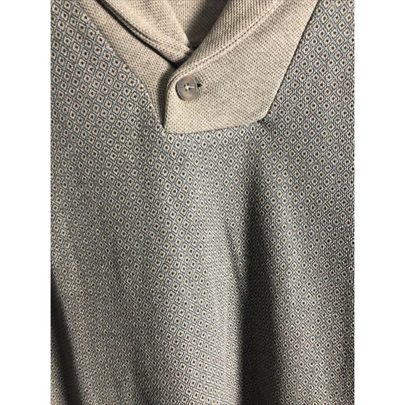 Men’s Tasso Elba Shawl Collar Pullover Sweater - Picture 4 of 4